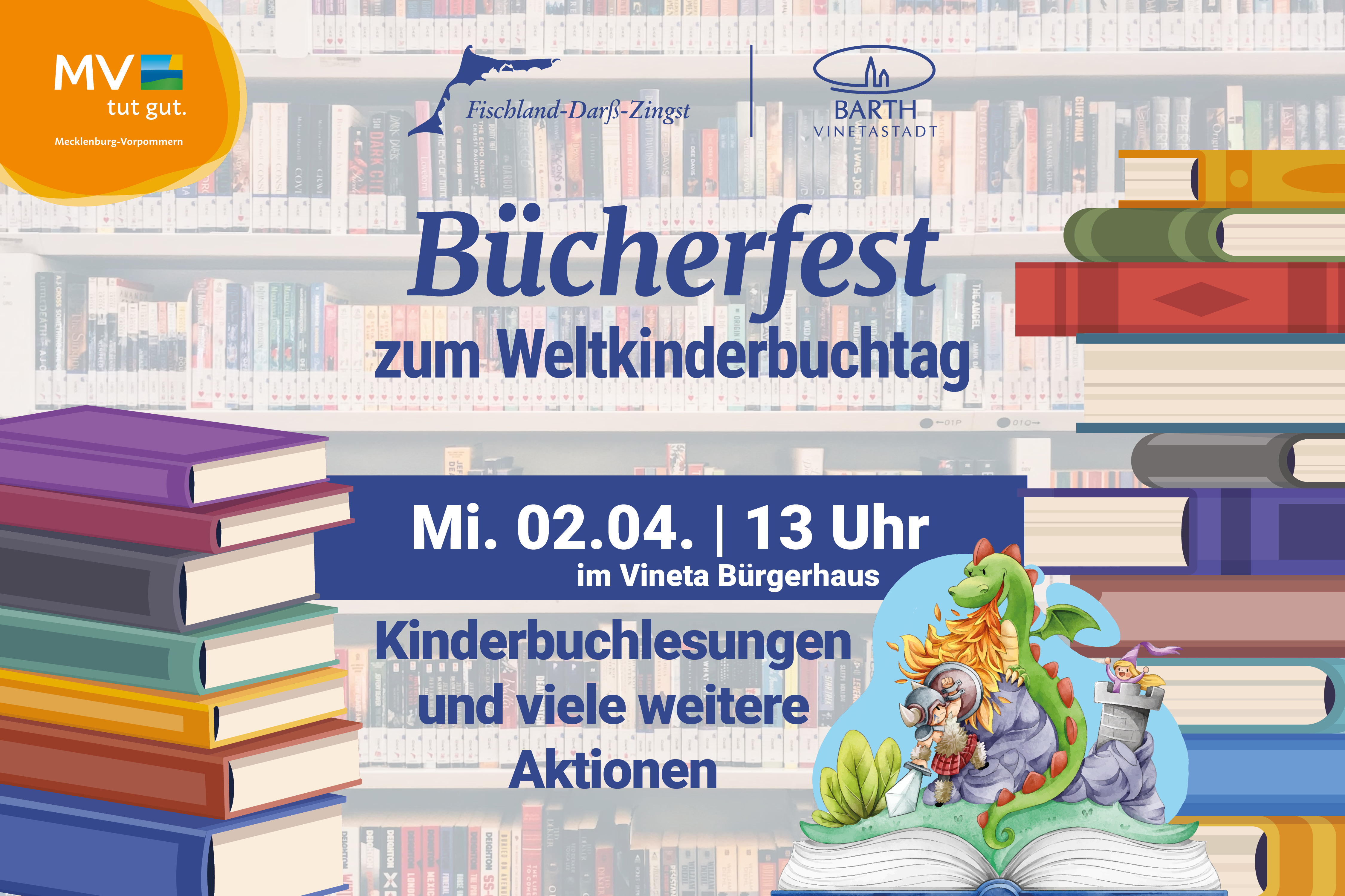 Bücherfest zum Weltkinderbuchtag