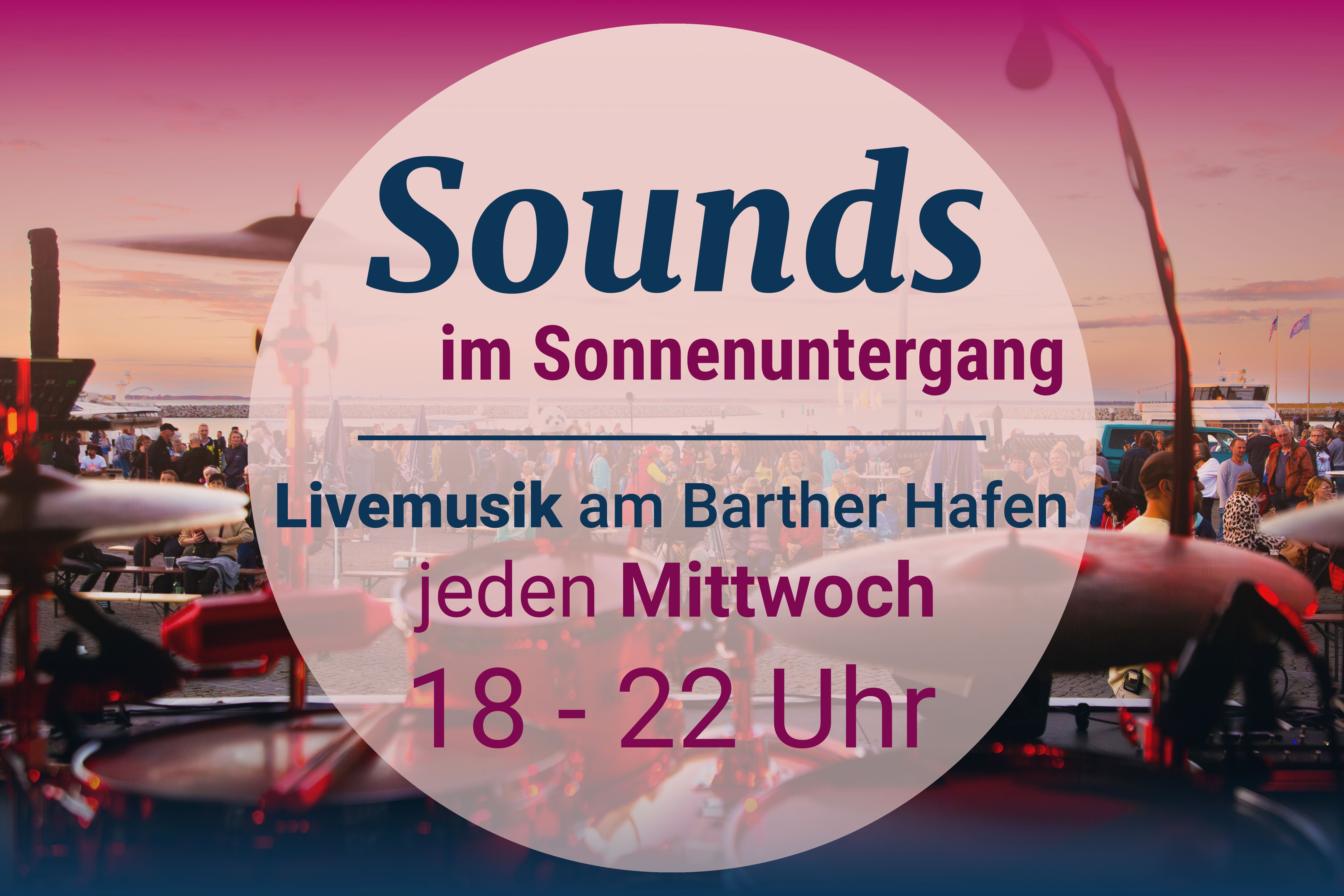 Sounds im Sonnenuntergang