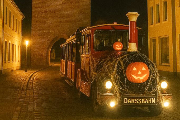 Halloween Geisterbahnfahrt - Angsthasentour