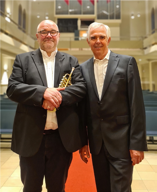 Sommerkonzerte 2026 - Konzert für Trompete, Flügelhorn & Orgel